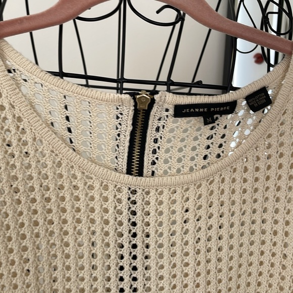 JEANNE PIERRE LOOSE WEAVE PULLOVER - Picture 3 of 8